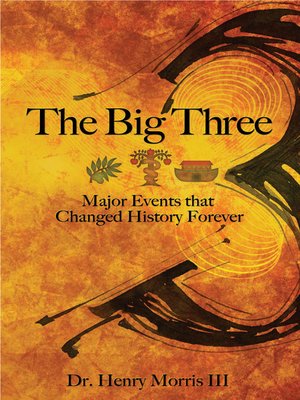 cover image of The Big Three